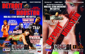 NBA All Star Weekend MC Battle @ AI Club, Houston, USA