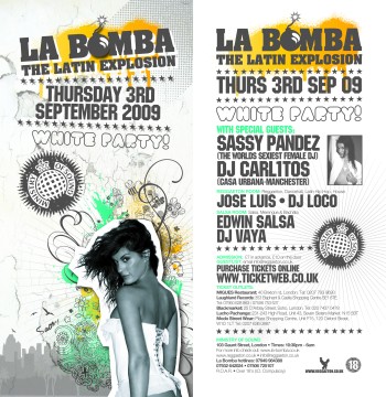 La Bomba @ Ministry of Sound, London, UK